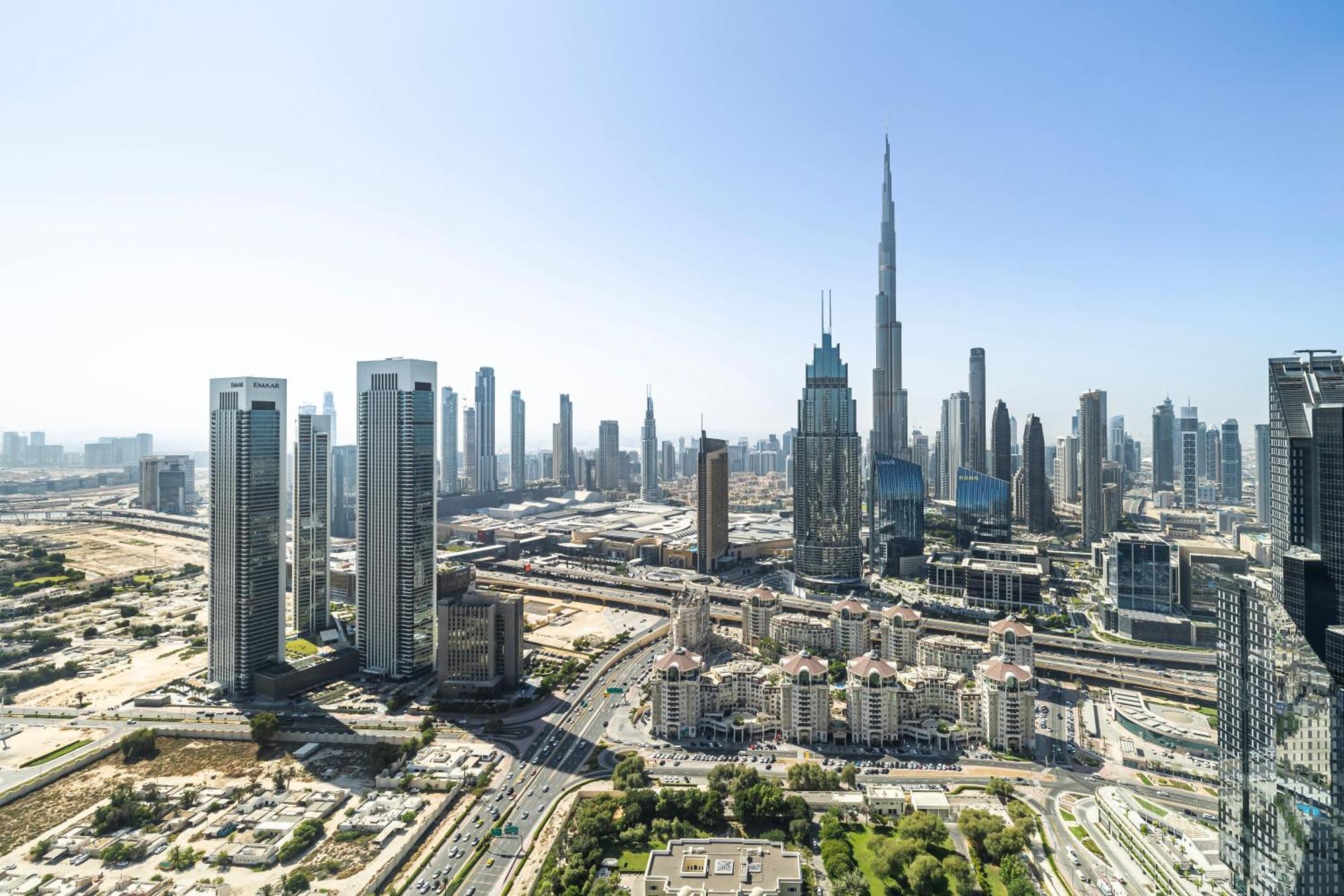 1Br Burj Khalifa View Index Tower Difc Apartment Дубай Екстериор снимка